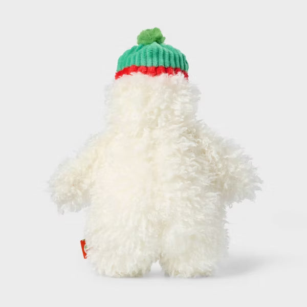 9" Yeti with Hat Stuffed Animal - Gigglescape™