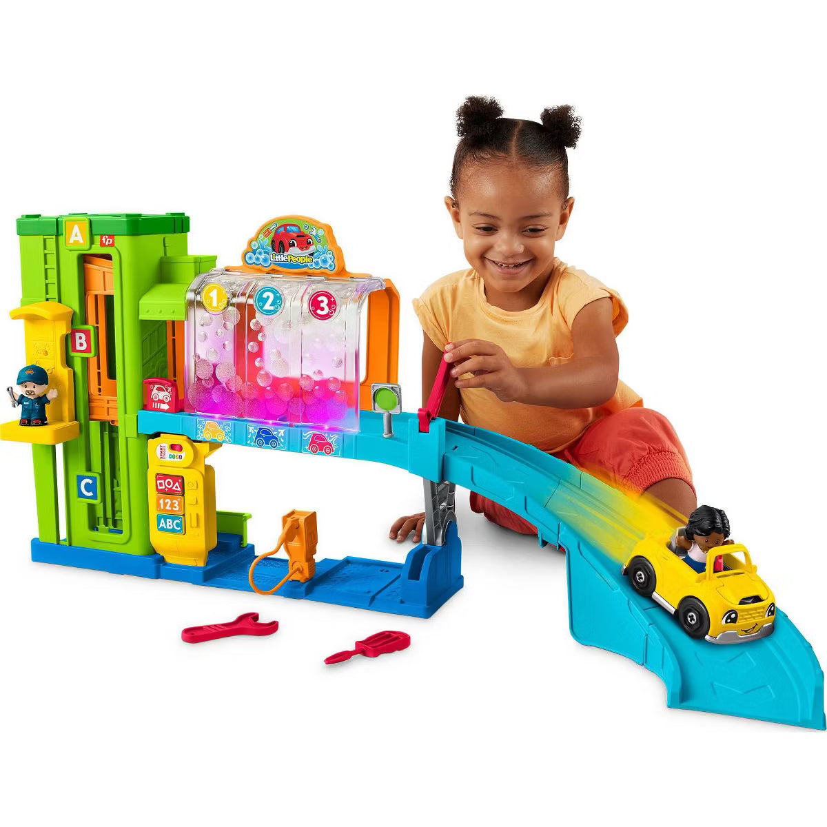 Little People Garage Doll Playset