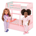 Our Generation Dreams for Two Pink Bunk Beds Accessory Set for 18" Dolls
