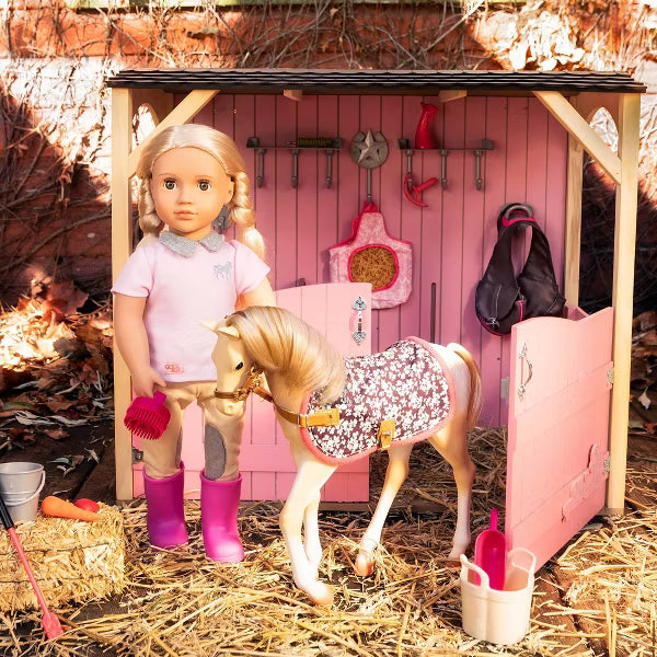 Our Generation Palomino Horse Foal Accessory Set for 18" Dolls